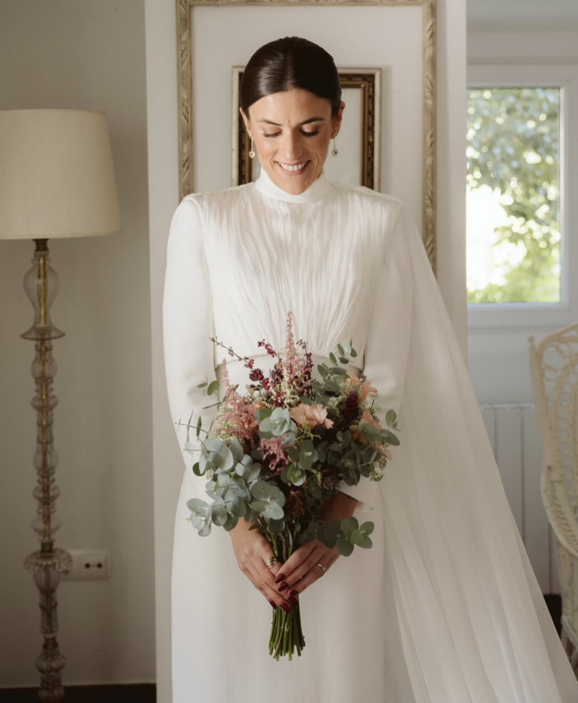 Diseñadores de vestidos de novia en Bilbao. Eder Aurre foto valvanera studio