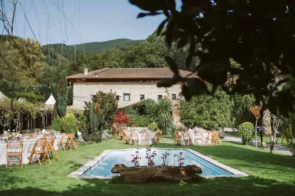 Boda al aire libre en Jardín Barretaguren, bodas en Bilbao