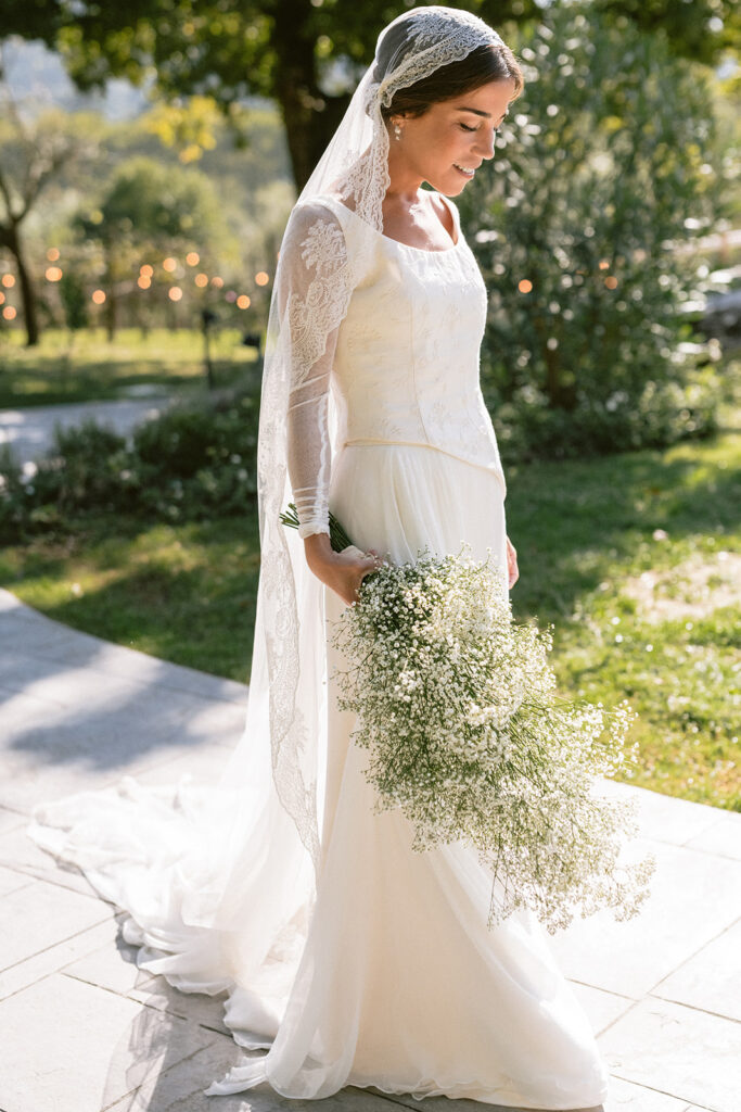 Diseñadores de vestidos de novia en Bilbao. novia- atelier-Paredero-quiros Fotografía Inma Fiuza