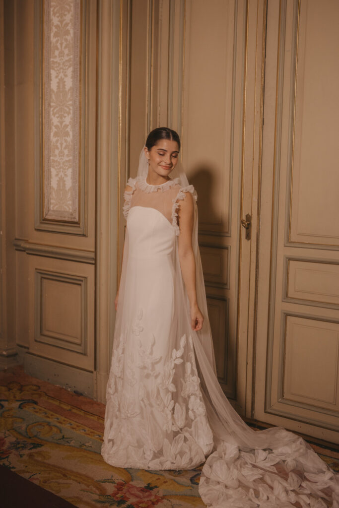 Vestido de novia convertible 